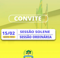 Câmara de Municipal de Mata Roma - MA realizará dia 15 de fevereiro de 2023 Sessão Solene de Abertura dos Trabalhos